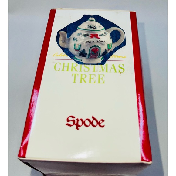 Spode Christmas Tree Signature Ornament 2003 Our Home Teapot House - Picture 8 of 8
